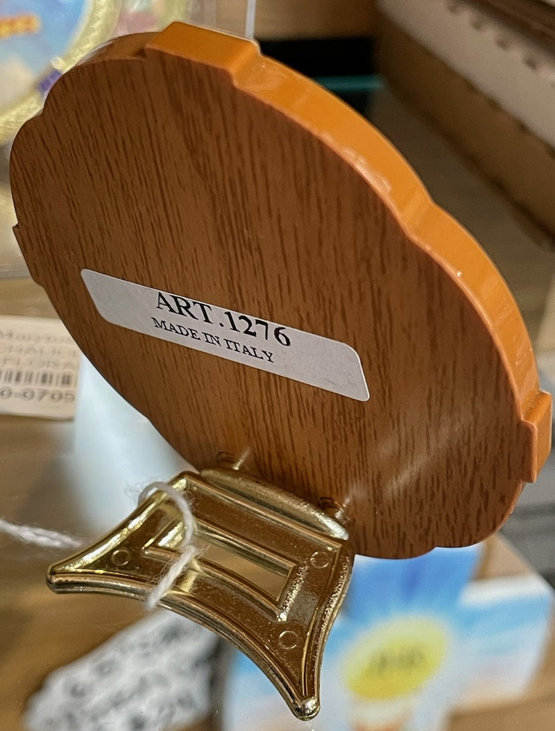 CHALICE ON EASEL FLORAL BKGRND