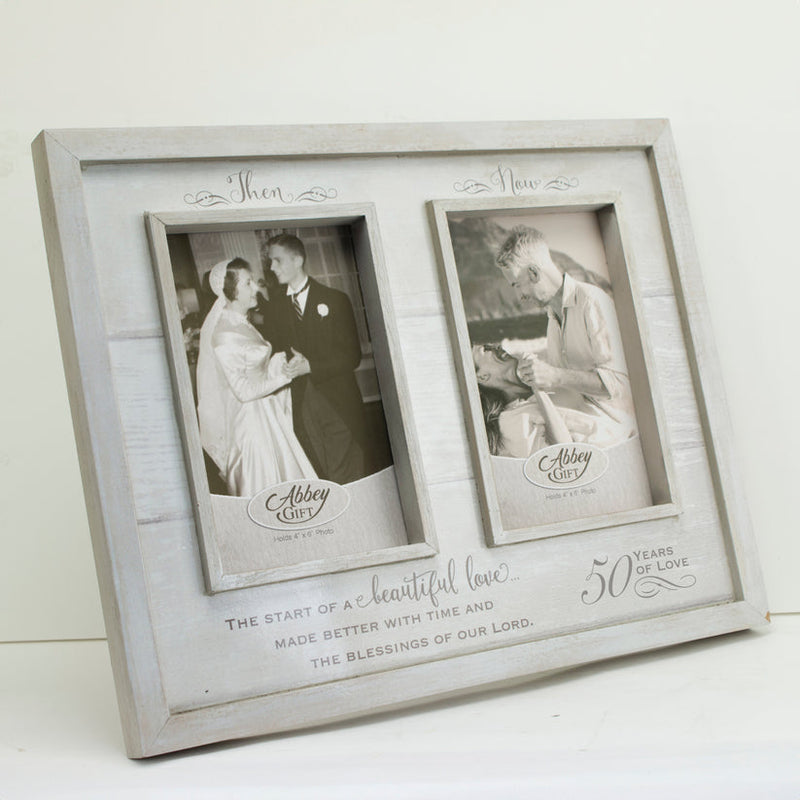 THEN AND NOW 50TH ANNIV FRAME