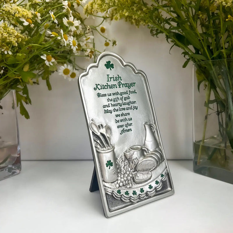 IRISH KITCHEN PRAYER PLAQUE