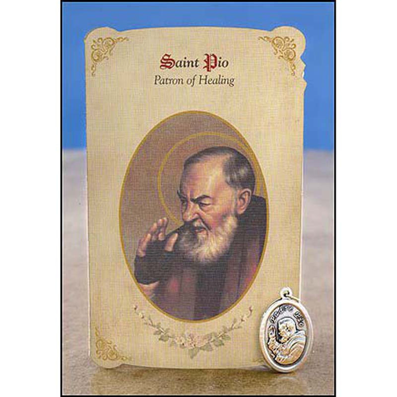 ST PIO HEALING MEDAL & PRAYER