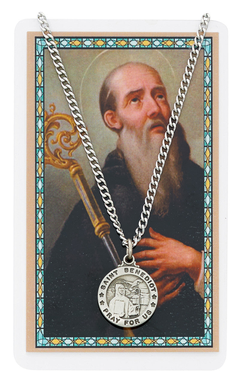 ST BENEDICT PRAYER CARD SET