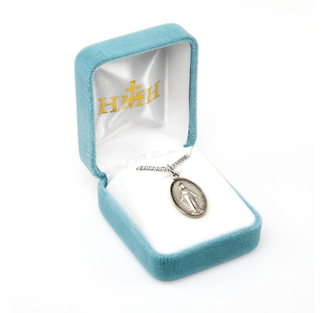 SS BEADED EDGE MIRACULOUS 18"