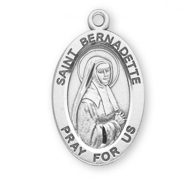 SS ST BERNADETTE 18" OVAL MDL