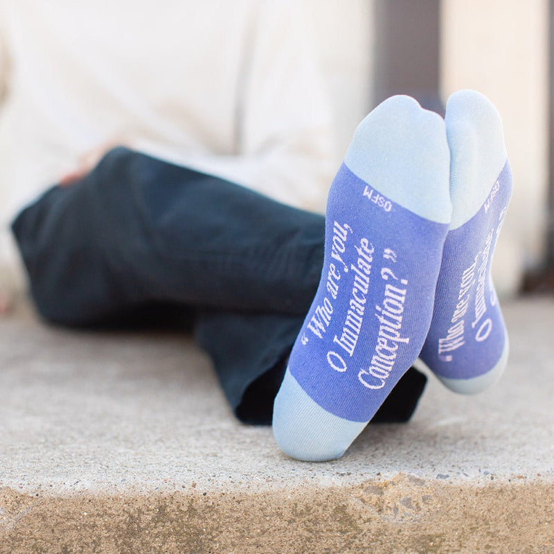 ST MAXIMILIAN KOLBE SOCKS