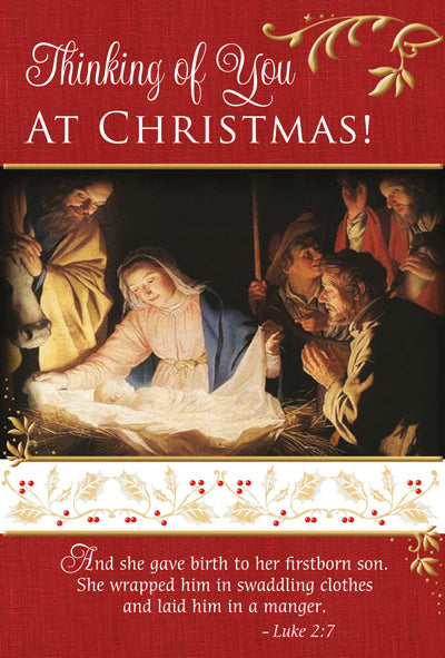 15CT THINKING AT XMAS BOXED