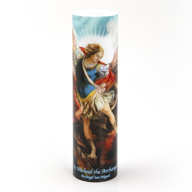 LED ST MICHAEL CANDLE