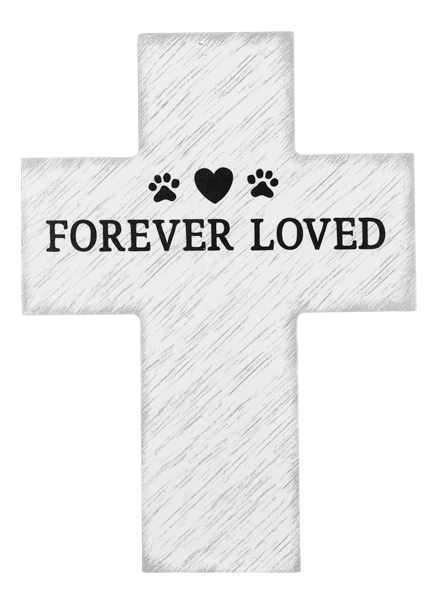 PET MEMORIAL CROSS LOVED