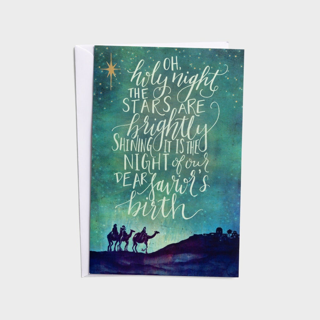 50CT OH HOLY NIGHT BOXED CARDS