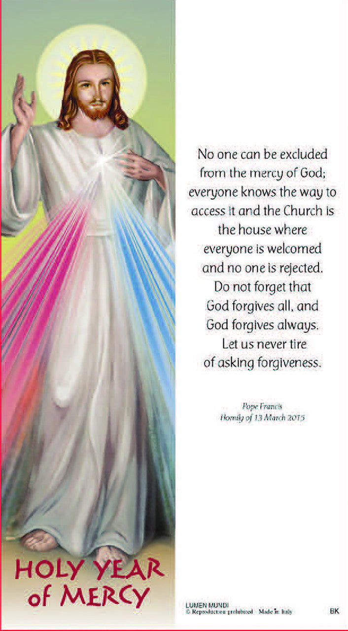 YEAR OF MERCY BOOKMARK