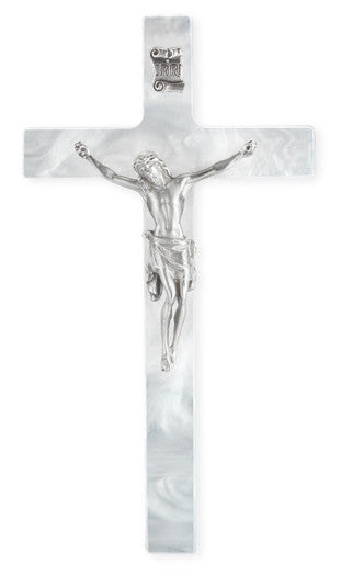 PEARLIZED CROSS PEWTER CORPUS