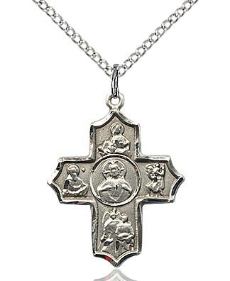 SS SACRED HEART SM 5 WAY MEDAL