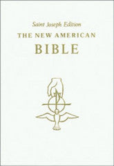 NEW AMERICAN BIBLE/WHITE Delux