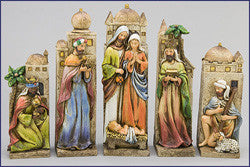 OLD WORLD NATIVITY 5 PC