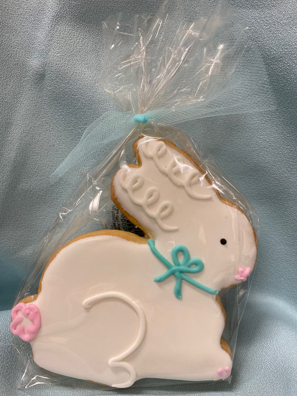 WHITE BUNNY RABBIT COOKIE