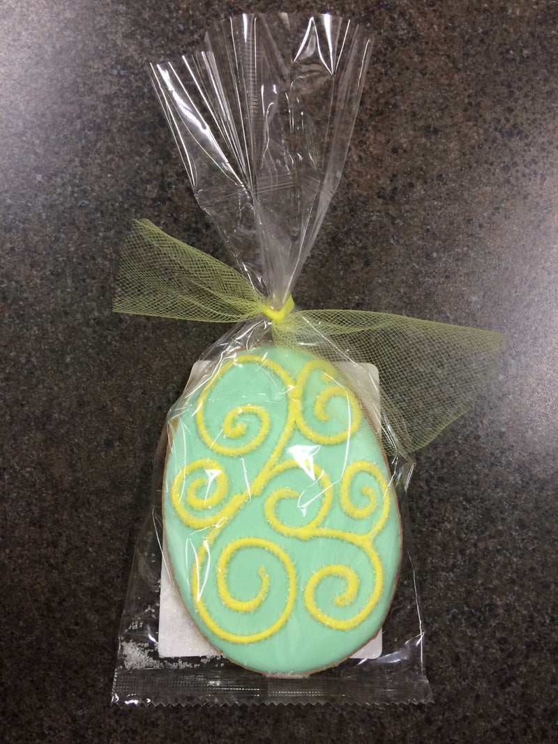 GREEN EASTER EGG COOKIE