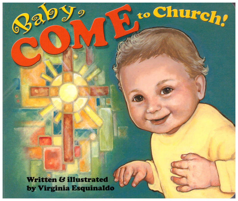 BABY COME TO CHURCH BOARD BOOK