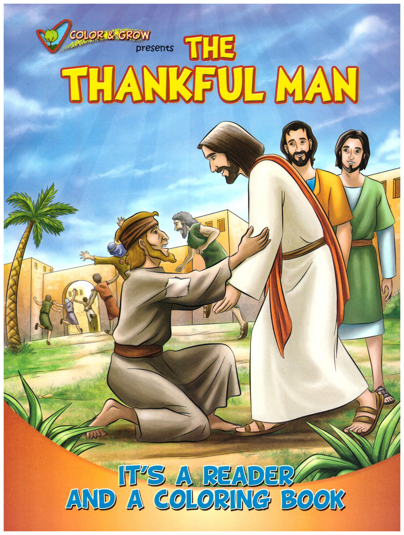 THE THANKFUL MAN COLORING BOOK