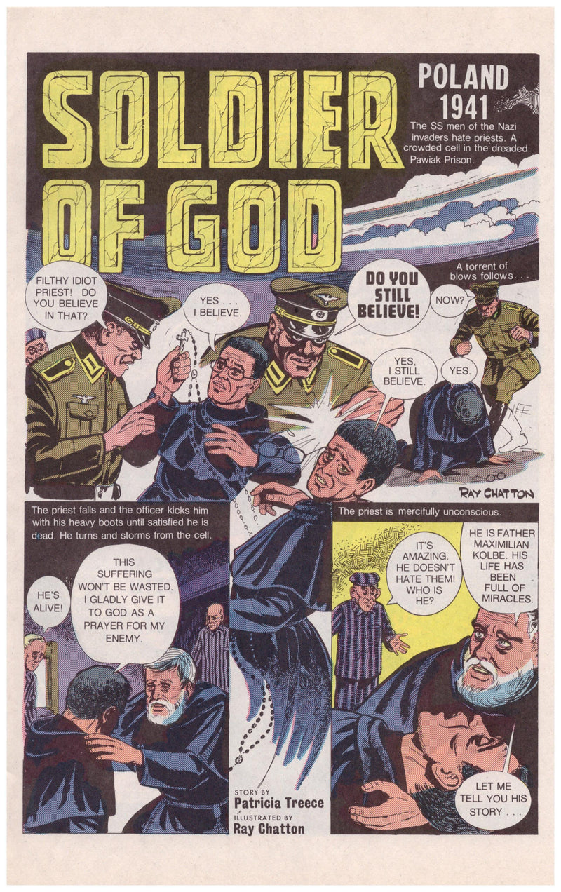 SOLDIER OF GOD COMIC BOOK
