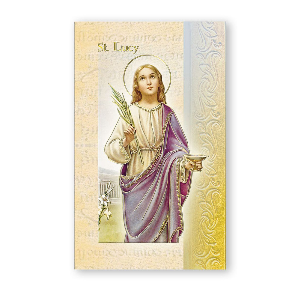 BIOGRAPHY OF ST LUCY