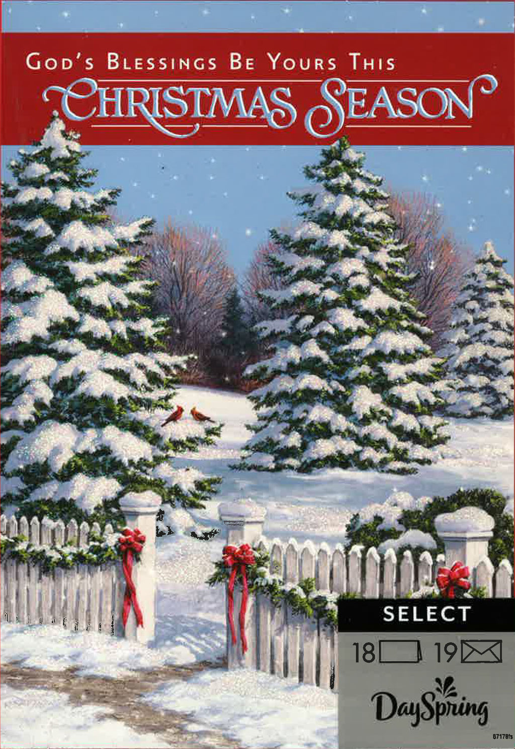 18CT GOD'S BLESSINGS