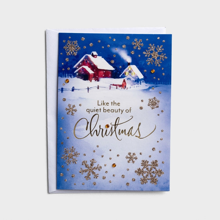 24CT SNOWY ASSORTED BOXED CARD