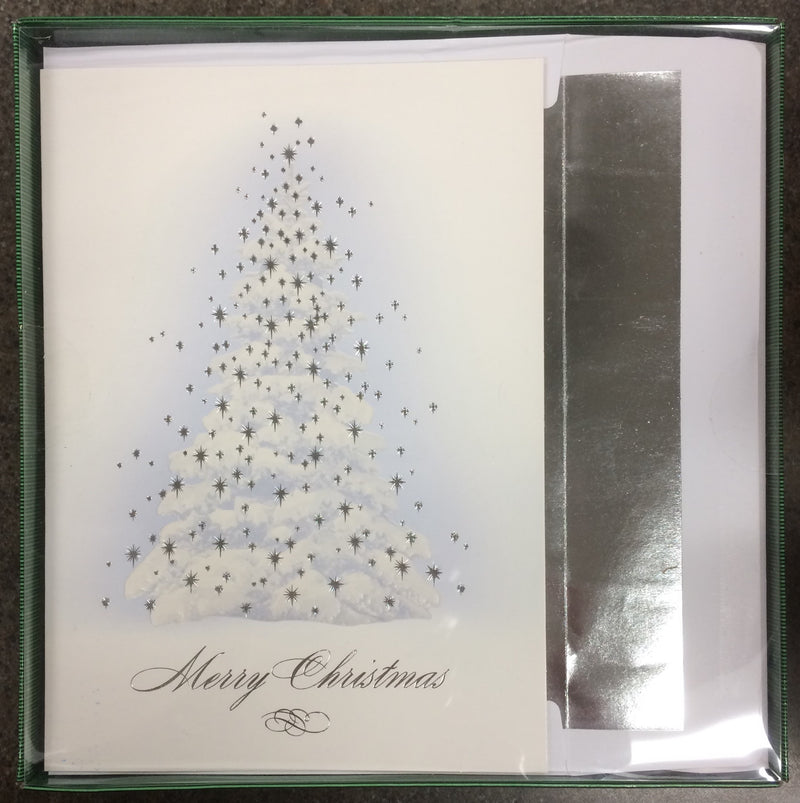 15CT FROSTED TREE BOXED
