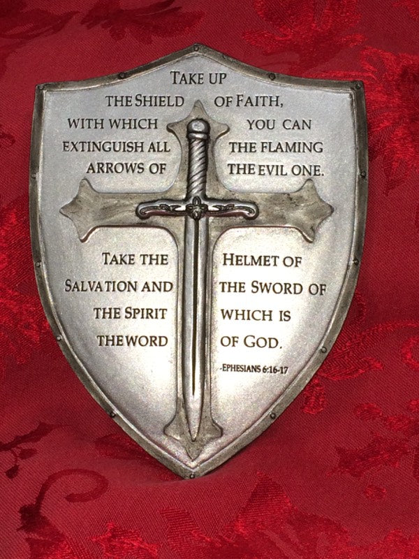ARMOR OF GOD WALL PLAQUE 6.5"