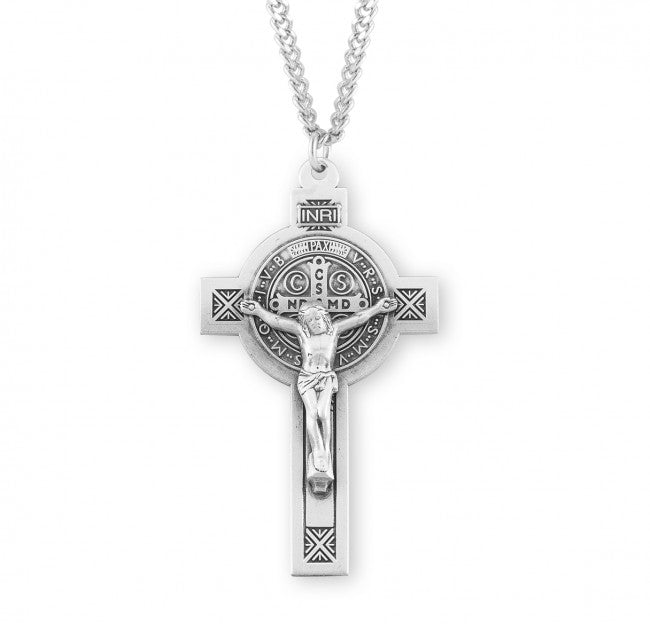 SS ST BENEDICT CRUCIFIX 24"