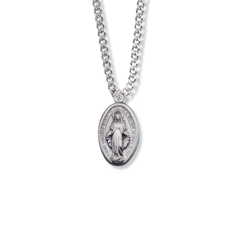 SS MIRACULOUS MEDAL 18" CH