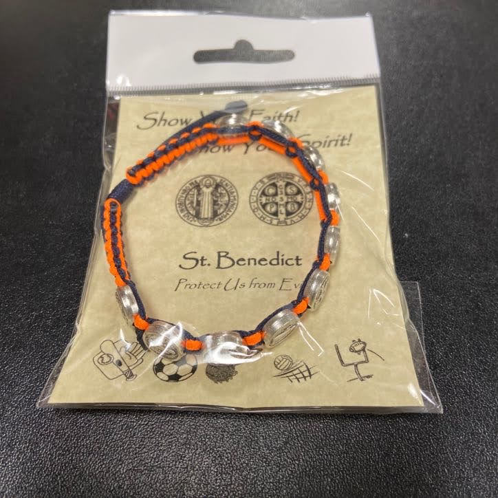 ST BENEDICT BRACE ORANGE/NAVY