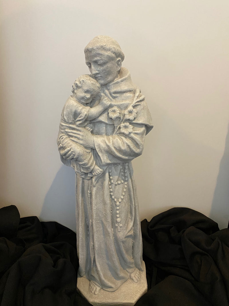 21" ST. ANTHONY OUTDOOR STATUE