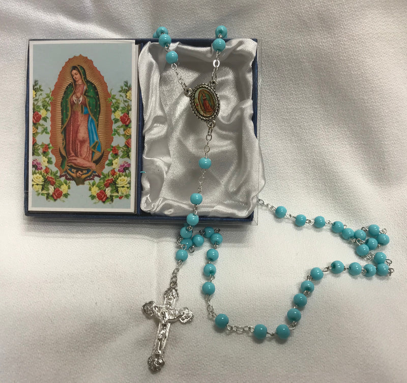 GUADALUPE ROSARY TURQUOISE