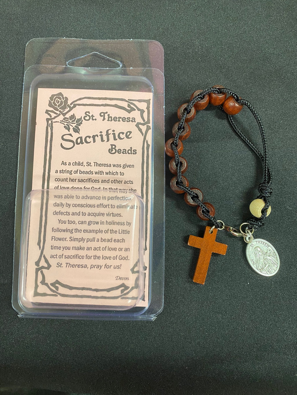 CHAPLET THERESA SACRIFICE BEAD