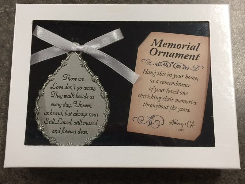 MEMORIAL ORNAMENT THOSE WE LOV