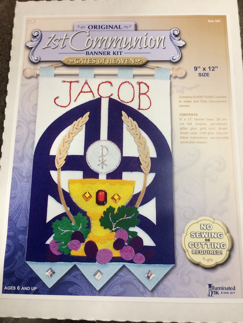 COMM BANNER KIT BLUE GATES