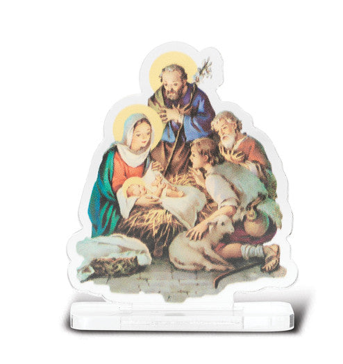 NATIVITY STATUETTE WITH BASE