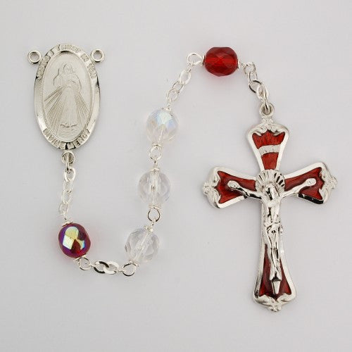 DIVINE MERCY CRYS W/RED OF BEA