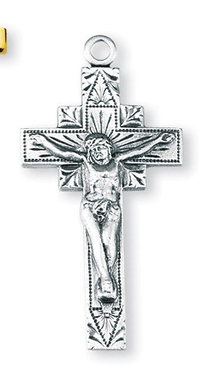 SS ROSARY CRUCIFIX 24"