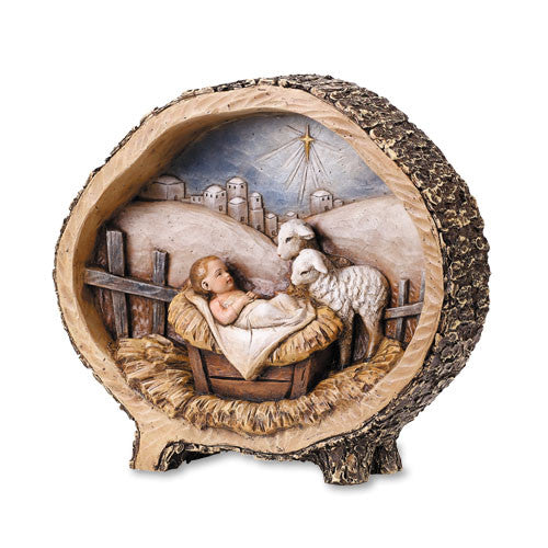 BABY JESUS WITH LAMB FIG 8.5"
